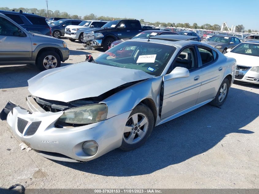 2005 Pontiac Grand Prix Gt VIN: 2G2WS522251184986 Lot: 37928153