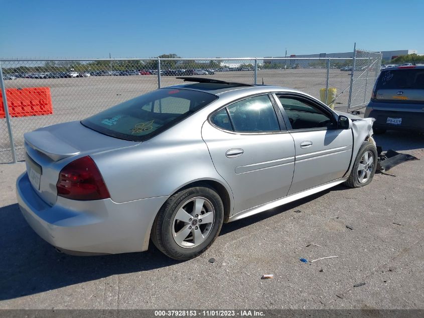 2005 Pontiac Grand Prix Gt VIN: 2G2WS522251184986 Lot: 37928153