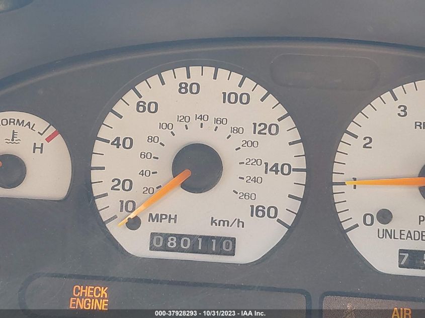 1998 Ford Mustang Svt Cobra VIN: 1FAFP47V5WF191473 Lot: 37928293