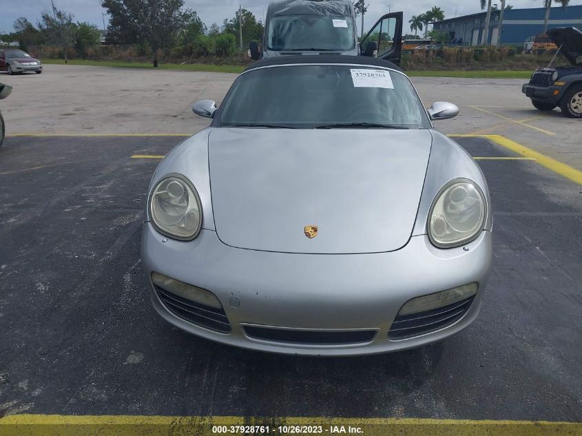 WP0CB29887U730379 2007 Porsche Boxster S