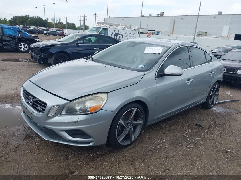 2013 Volvo S60 T6/T6 Platinum/T6 Premier Plus/T6 R-Design/T6 R-Design Platinum VIN: YV1902FH0D2187633 Lot: 37928877