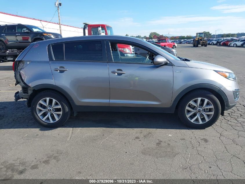 2016 Kia Sportage Lx VIN: KNDPBCAC5G7872193 Lot: 37929096