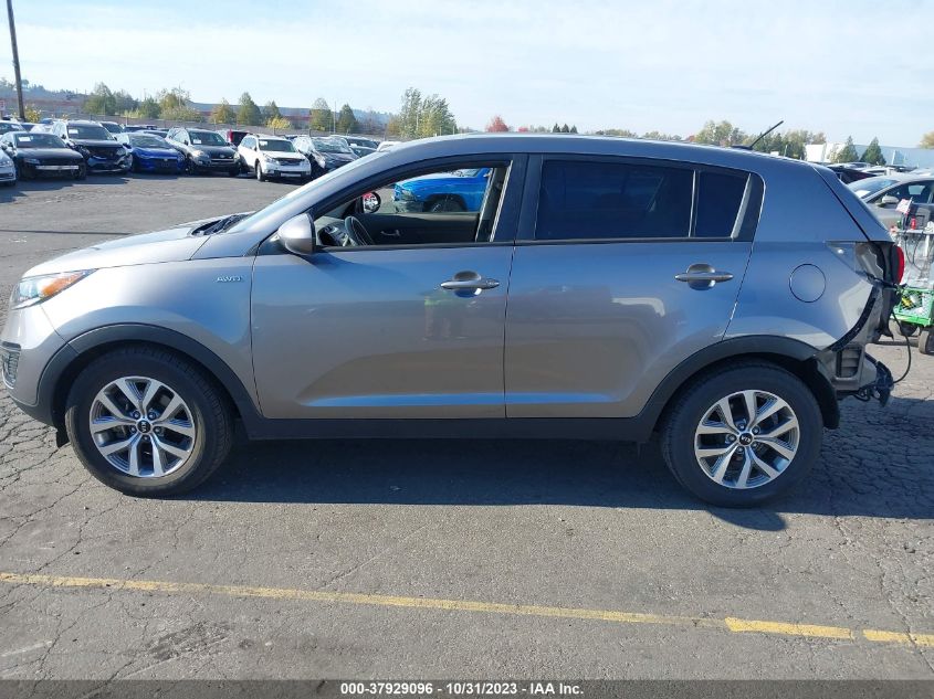 2016 Kia Sportage Lx VIN: KNDPBCAC5G7872193 Lot: 37929096