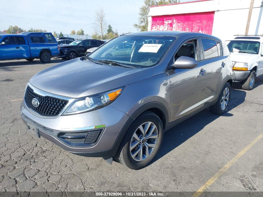 2016 Kia Sportage Lx VIN: KNDPBCAC5G7872193 Lot: 37929096