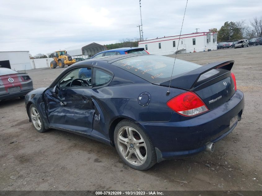 2006 Hyundai Tiburon Gt/Se/Gt Limited VIN: KMHHN65F36U219424 Lot: 37929209