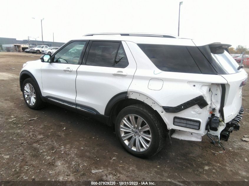 2020 Ford Explorer Limited VIN: 1FMSK8FHXLGC44681 Lot: 37929220