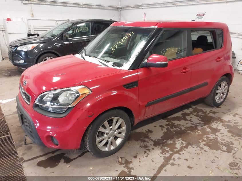 2013 Kia Soul + VIN: KNDJT2A69D7591078 Lot: 37929233