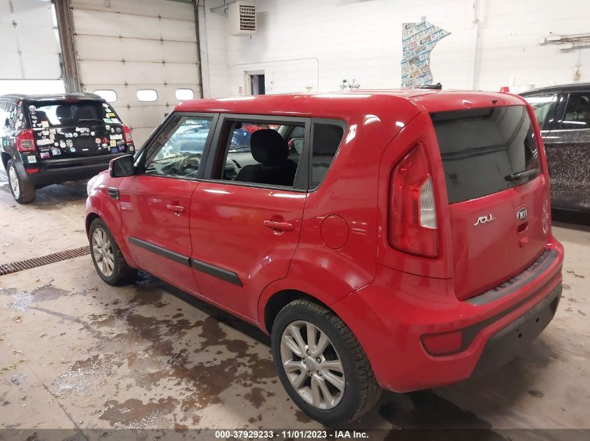 2013 Kia Soul + VIN: KNDJT2A69D7591078 Lot: 37929233