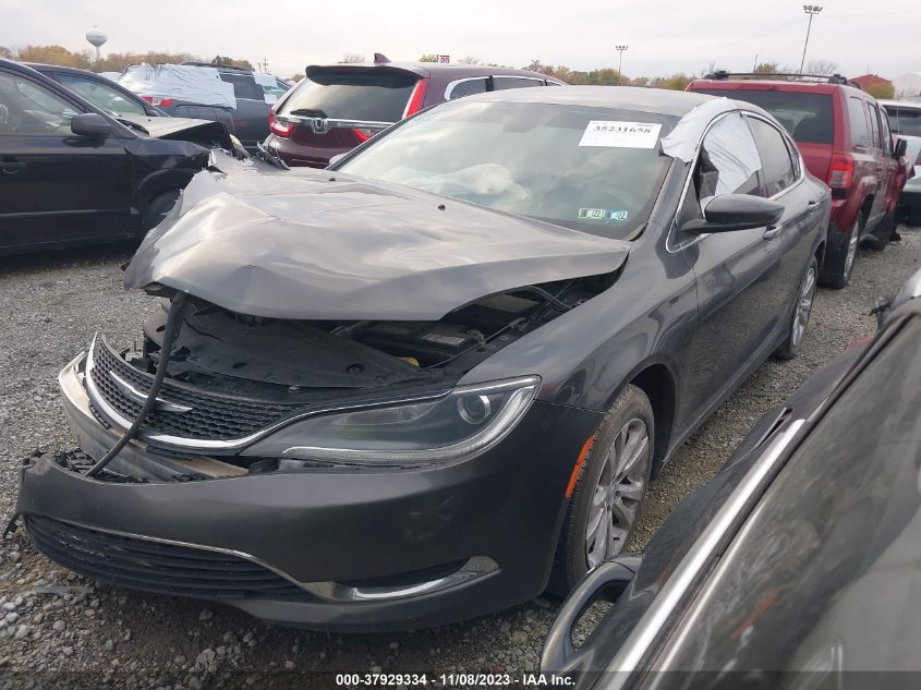 2015 Chrysler 200 Limited VIN: 1C3CCCAB1FN600855 Lot: 37929334