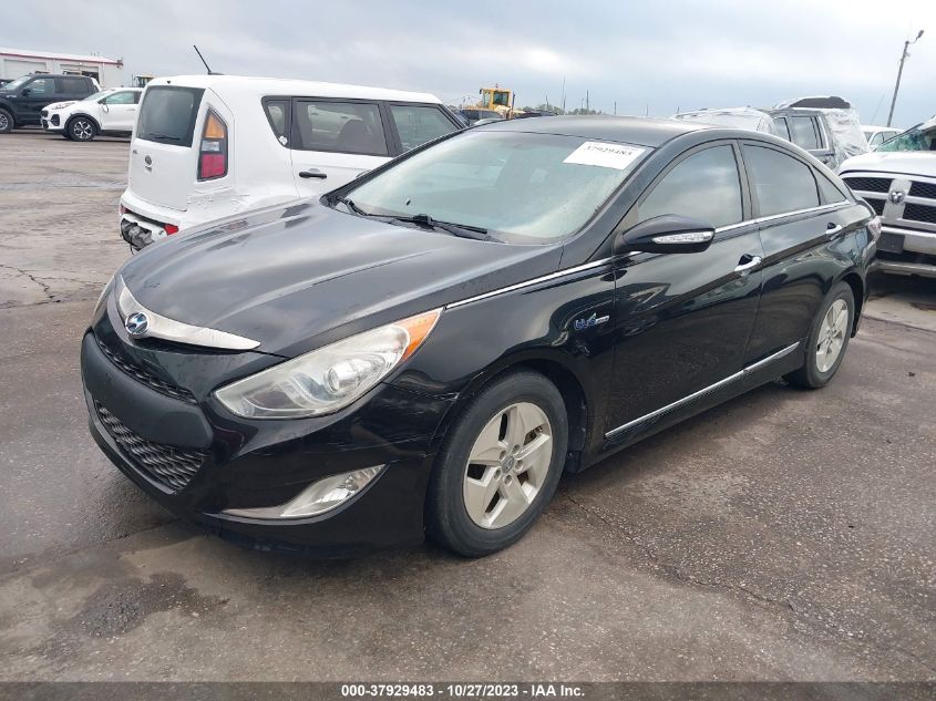 2012 Hyundai Sonata Hybrid VIN: KMHEC4A40CA045004 Lot: 37929483