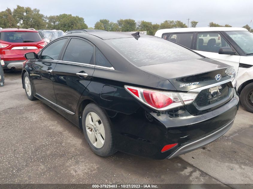 2012 Hyundai Sonata Hybrid VIN: KMHEC4A40CA045004 Lot: 37929483