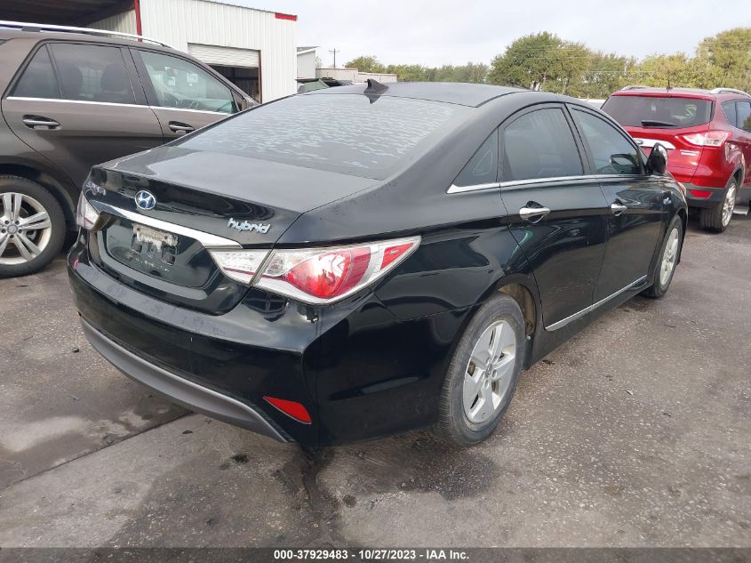 2012 Hyundai Sonata Hybrid VIN: KMHEC4A40CA045004 Lot: 37929483