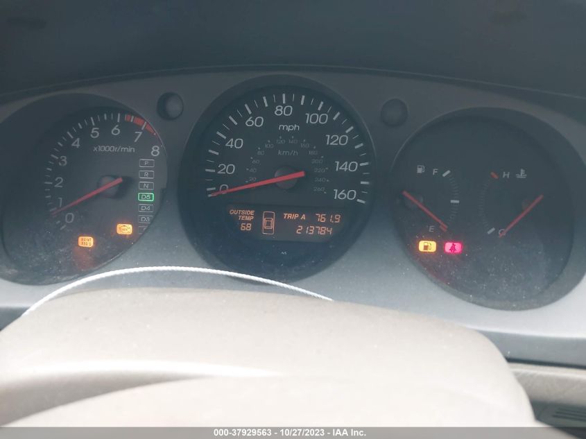 2001 Acura Cl VIN: 19UYA42461A021116 Lot: 37929563