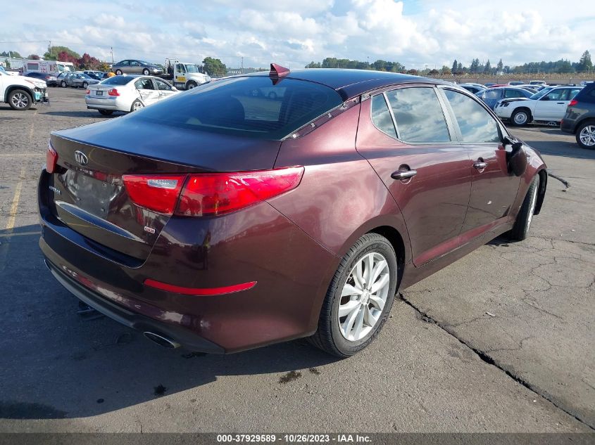 5XXGM4A70FG399697 2015 Kia Optima Lx