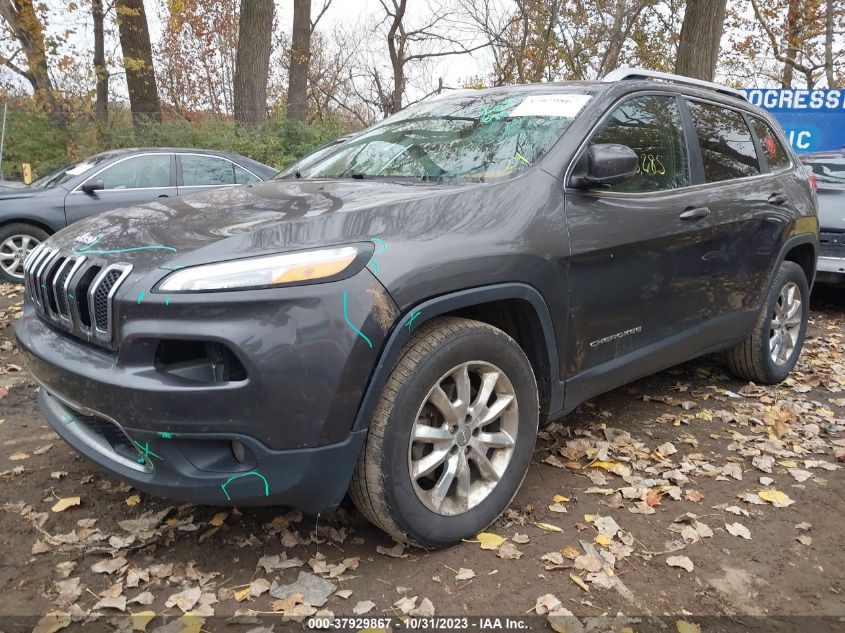 2014 Jeep Cherokee Limited VIN: 1C4PJMDS2EW269278 Lot: 37929867
