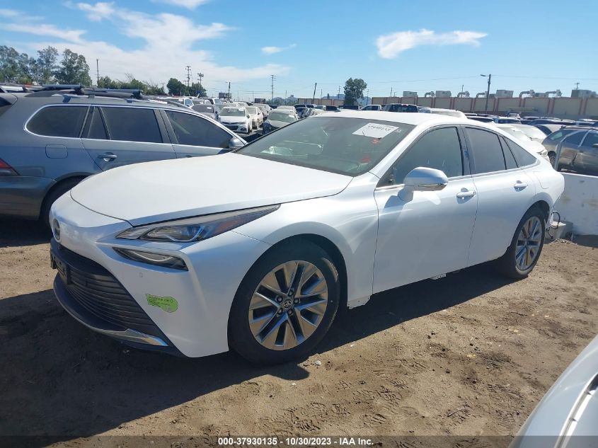 2022 Toyota Mirai Xle VIN: JTDAAAAA5NA006716 Lot: 37930135