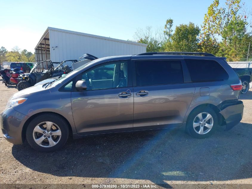 2015 Toyota Sienna Le VIN: 5TDKK3DC7FS610637 Lot: 37930280