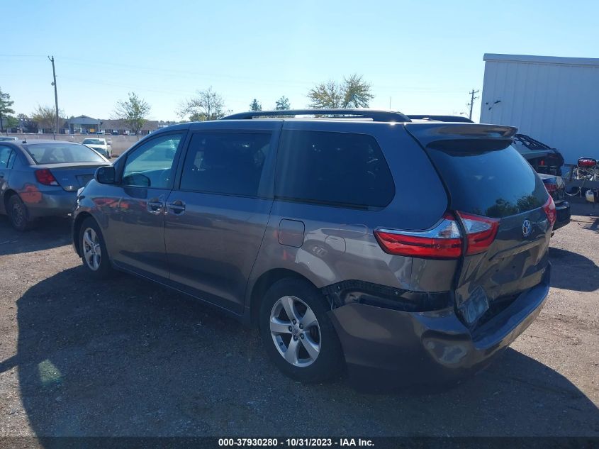 2015 Toyota Sienna Le VIN: 5TDKK3DC7FS610637 Lot: 37930280