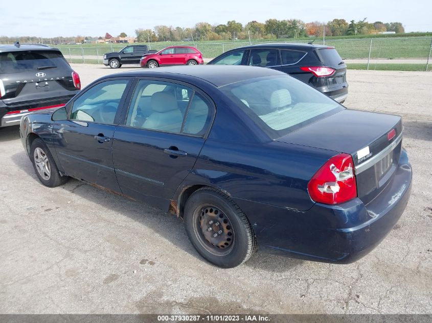 2005 Chevrolet Malibu Base VIN: 1G1ZS52F05F141325 Lot: 37930287