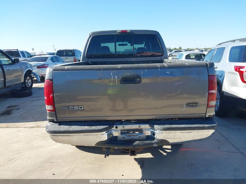 2003 Ford Super Duty F-250 Xl/Xlt/Lariat/King Ranch VIN: 1FTNW21LX3EA87616 Lot: 37930327