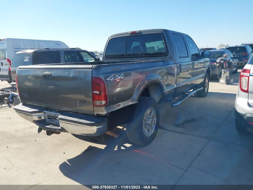 2003 Ford Super Duty F-250 Xl/Xlt/Lariat/King Ranch VIN: 1FTNW21LX3EA87616 Lot: 37930327