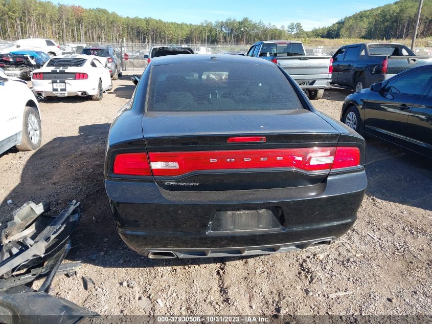 2013 Dodge Charger Se VIN: 2C3CDXBGXDH643580 Lot: 37930506