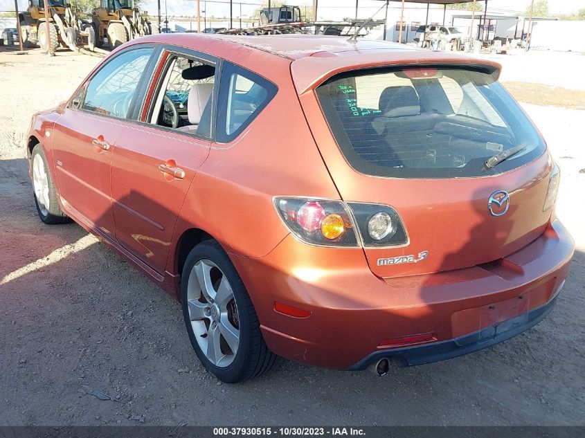 2005 Mazda Mazda3 S VIN: JM1BK343451255602 Lot: 37930515