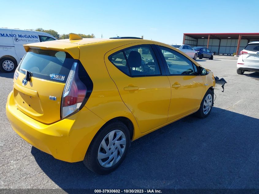 2015 Toyota Prius C One/Two/Three/Four VIN: JTDKDTB37F1100766 Lot: 37930602