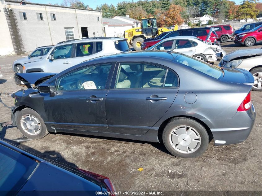 2009 Honda Civic Hybrid VIN: JHMFA36229S001670 Lot: 37930637