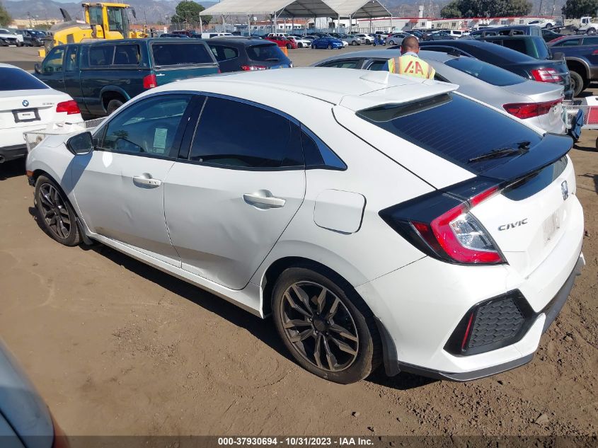 2019 Honda Civic Hatchback Ex VIN: SHHFK7H62KU412932 Lot: 37930694