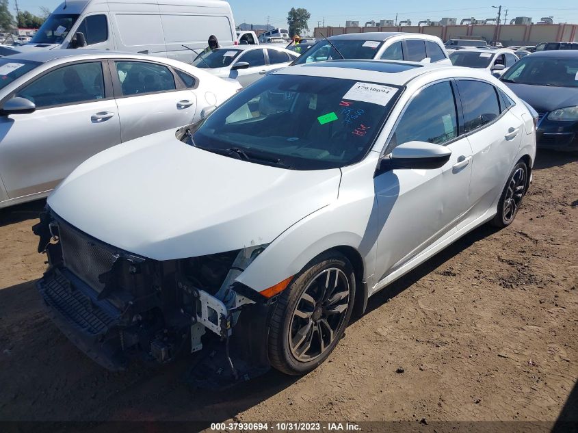 2019 Honda Civic Hatchback Ex VIN: SHHFK7H62KU412932 Lot: 37930694