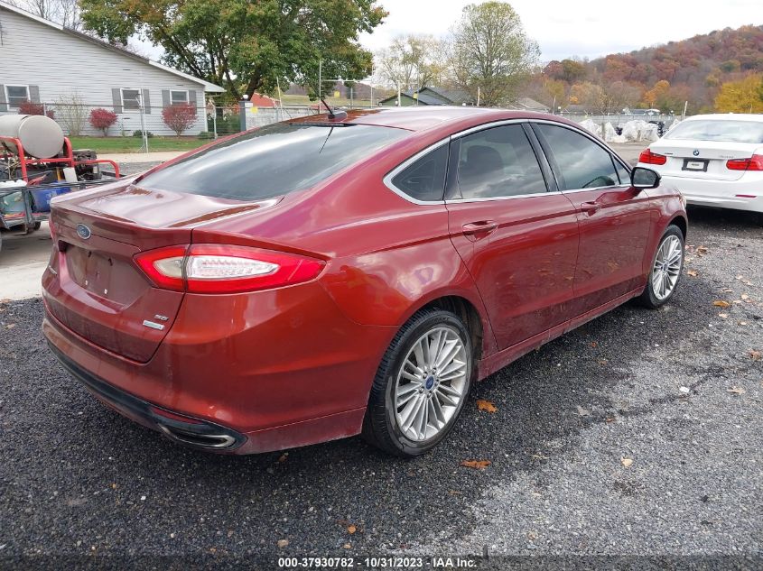 2014 Ford Fusion Se VIN: 3FA6P0H91ER243676 Lot: 37930782