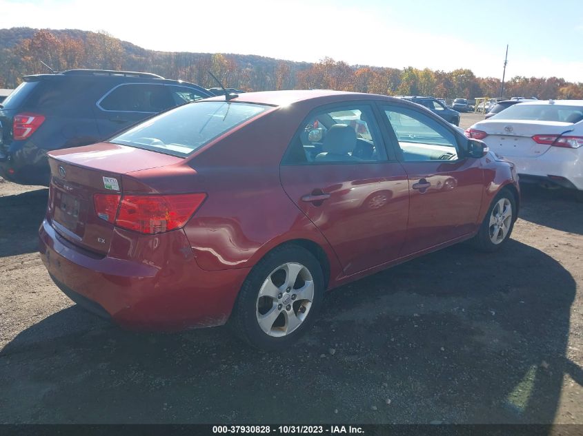 2010 Kia Forte Ex VIN: KNAFU4A20A5273804 Lot: 37930828