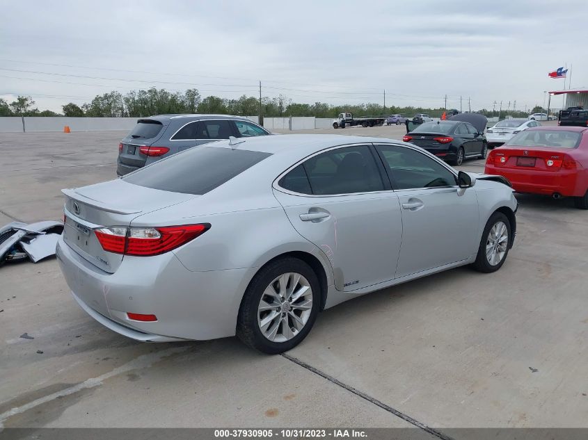 2013 Lexus Es 300H Hybrid VIN: JTHBW1GG3D2003841 Lot: 37930905