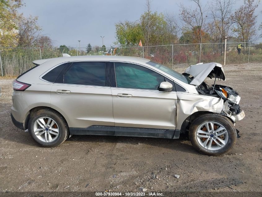 2017 Ford Edge Sel VIN: 2FMPK4J82HBB78017 Lot: 37930984