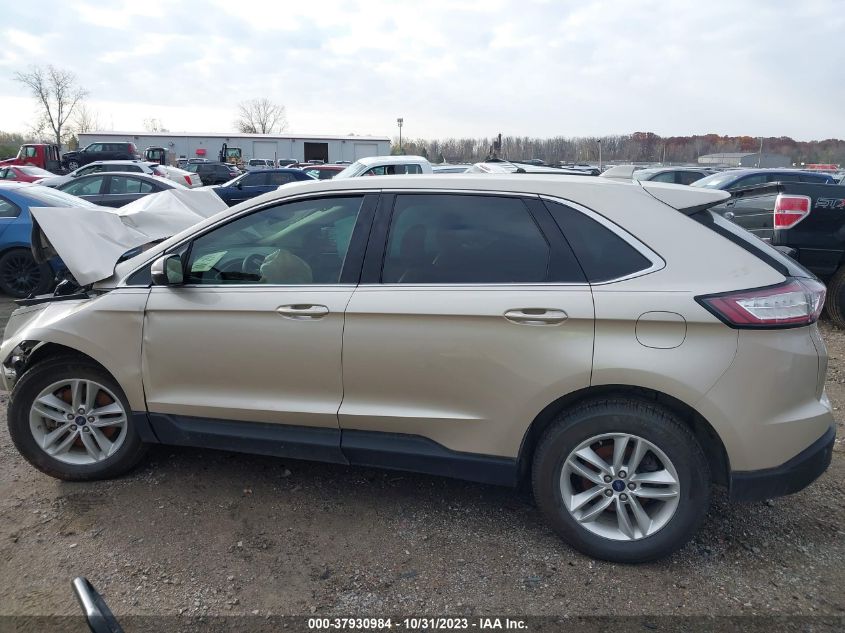 2017 Ford Edge Sel VIN: 2FMPK4J82HBB78017 Lot: 37930984