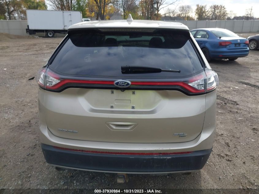 2017 Ford Edge Sel VIN: 2FMPK4J82HBB78017 Lot: 37930984
