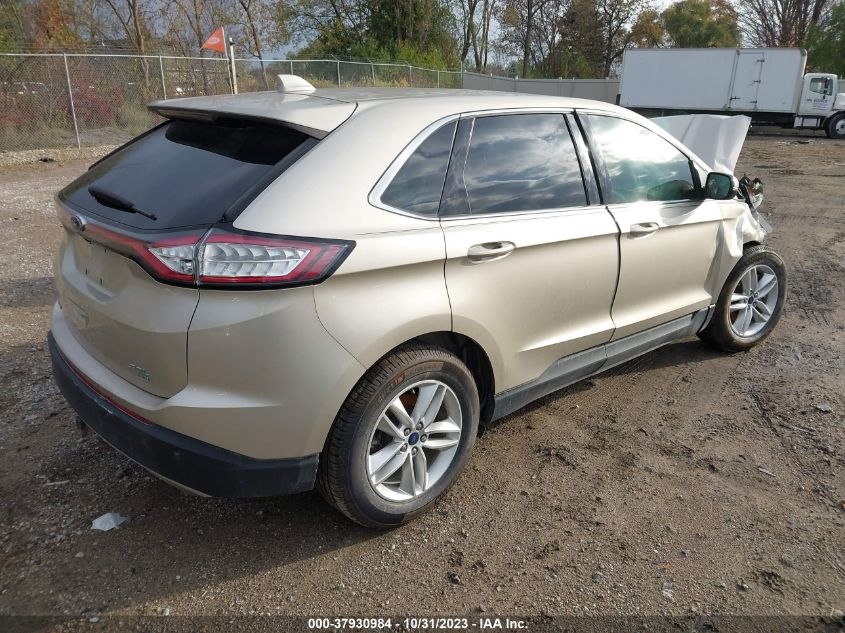 2017 Ford Edge Sel VIN: 2FMPK4J82HBB78017 Lot: 37930984