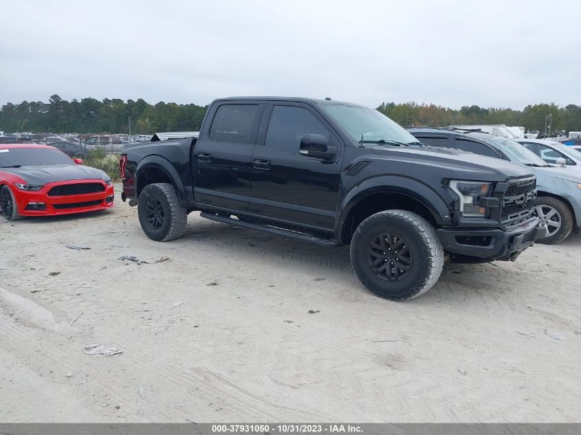 2017 Ford F-150 Raptor VIN: 1FTFW1RG8HFB61154 Lot: 37931050