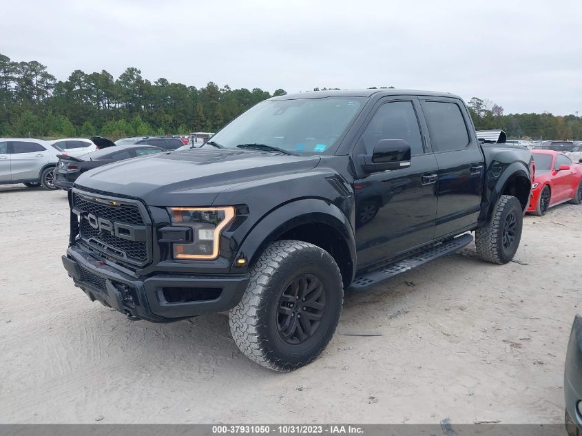 2017 Ford F-150 Raptor VIN: 1FTFW1RG8HFB61154 Lot: 37931050