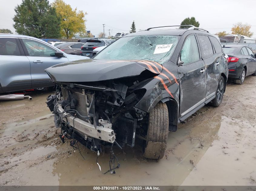 5N1DR2MM4JC650140 2018 Nissan Pathfinder Platinum