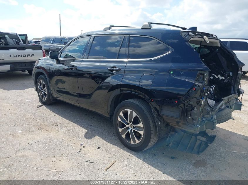 2020 Toyota Highlander Xle VIN: 5TDGZRAH7LS504558 Lot: 37931127