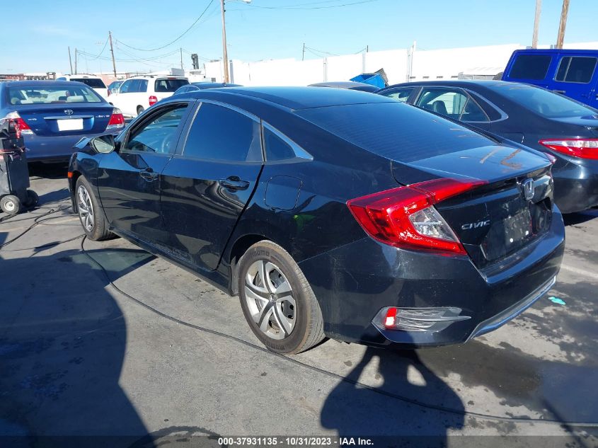 2021 Honda Civic Sedan Lx VIN: 2HGFC2F66MH502068 Lot: 37931135