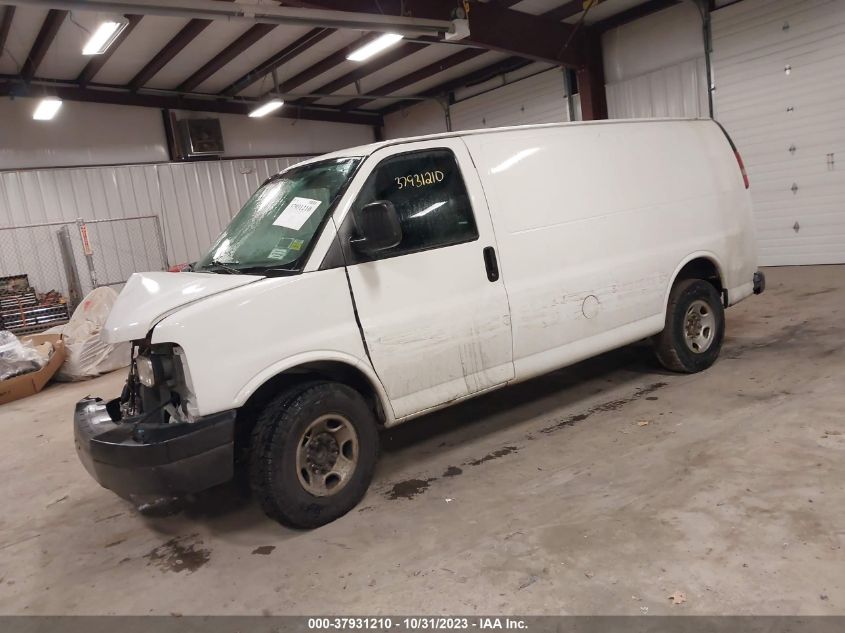 2013 Chevrolet Express Cargo Van VIN: 1GCWGFCAXD1139968 Lot: 37931210