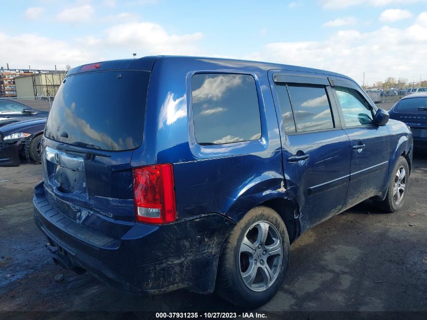 5FNYF4H4XFB008214 2015 Honda Pilot Ex