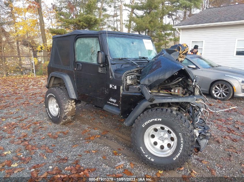 2004 Jeep Wrangler X VIN: 1J4FA39S74P702059 Lot: 37931378