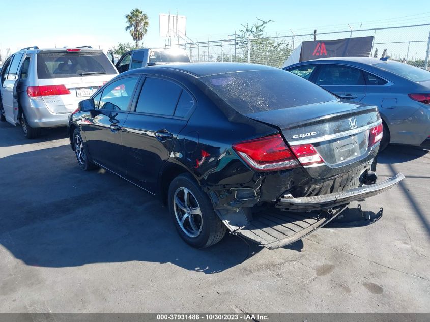 2015 Honda Civic Sedan Se VIN: 19XFB2F76FE244546 Lot: 37931486