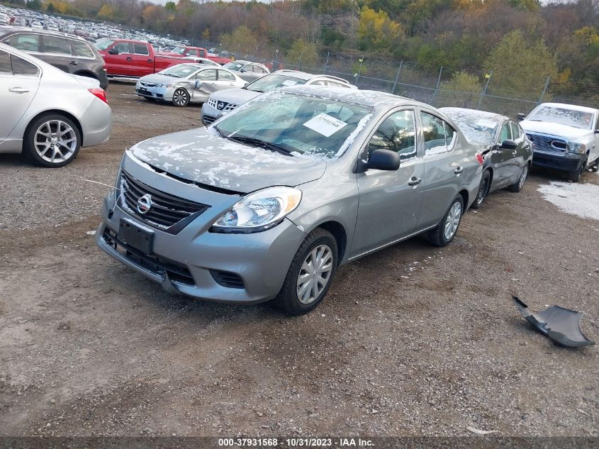 2014 Nissan Versa S VIN: 3N1CN7AP9EL844375 Lot: 37931568