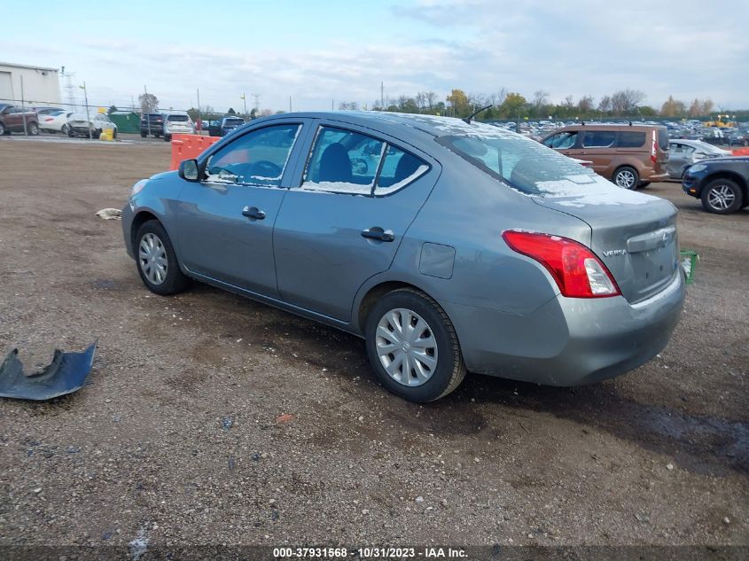 2014 Nissan Versa S VIN: 3N1CN7AP9EL844375 Lot: 37931568