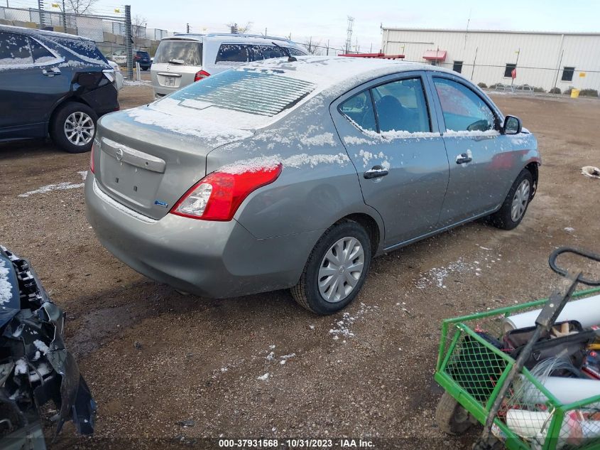 2014 Nissan Versa S VIN: 3N1CN7AP9EL844375 Lot: 37931568